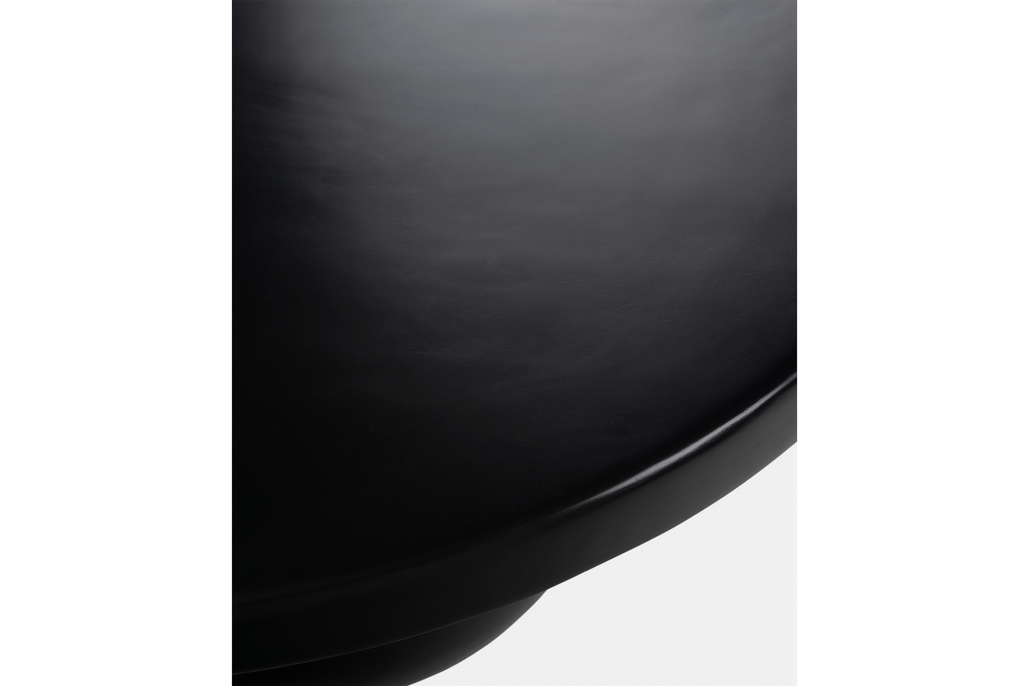 Stolik kawowy Nordis 90 cm okrągły - drewno Mango / czarny 