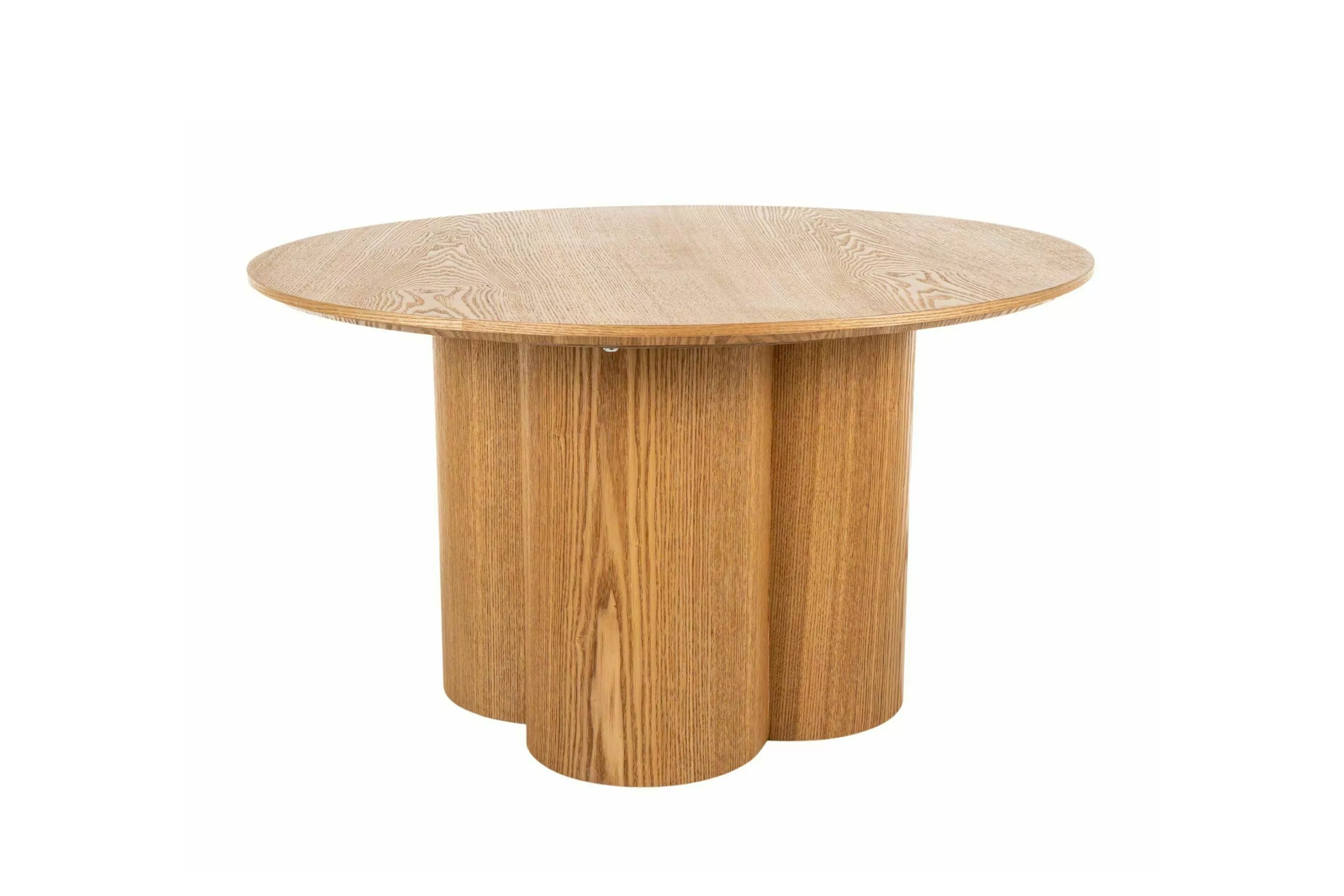 Stolik kawowy okrągły Cylindus 80 cm - dąb