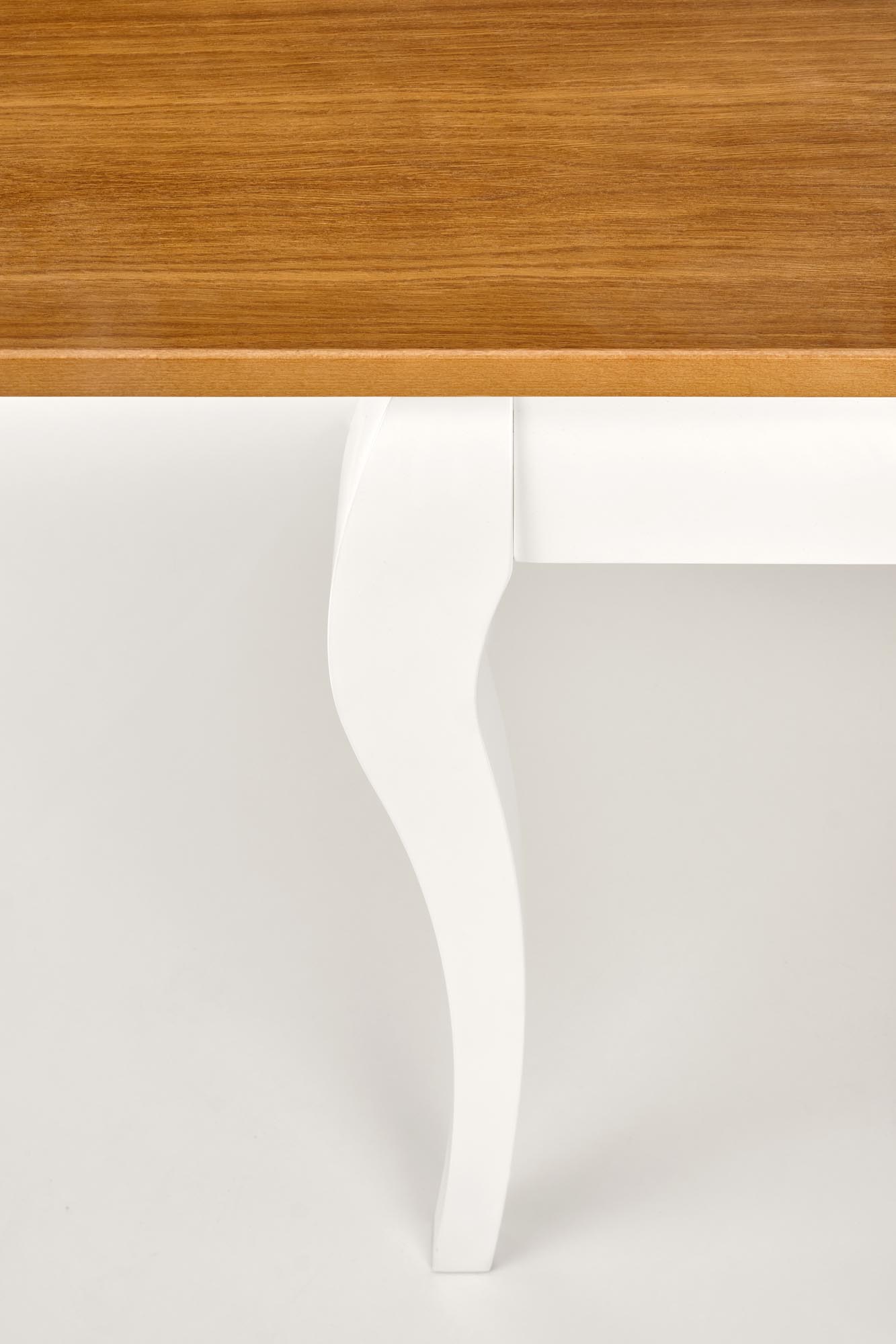 WINDSOR stół rozkładany 160-240x90x76 cm kolor ciemny dąb/biały windsor stół rozkładany 160-240x90x76 cm kolor ciemny dąb/biały