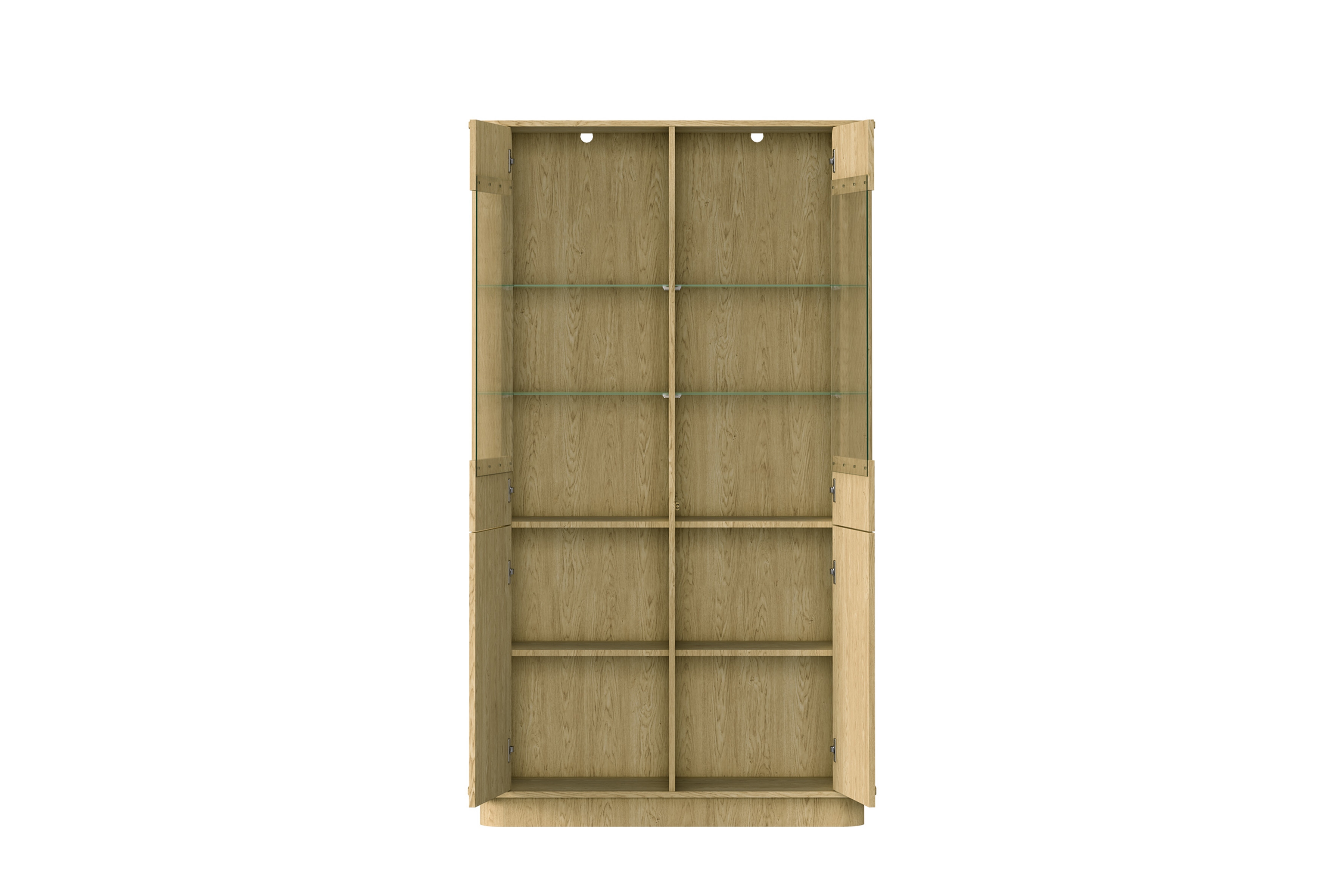 Witryna wysoka Vello 108 cm - dąb baltic dune
