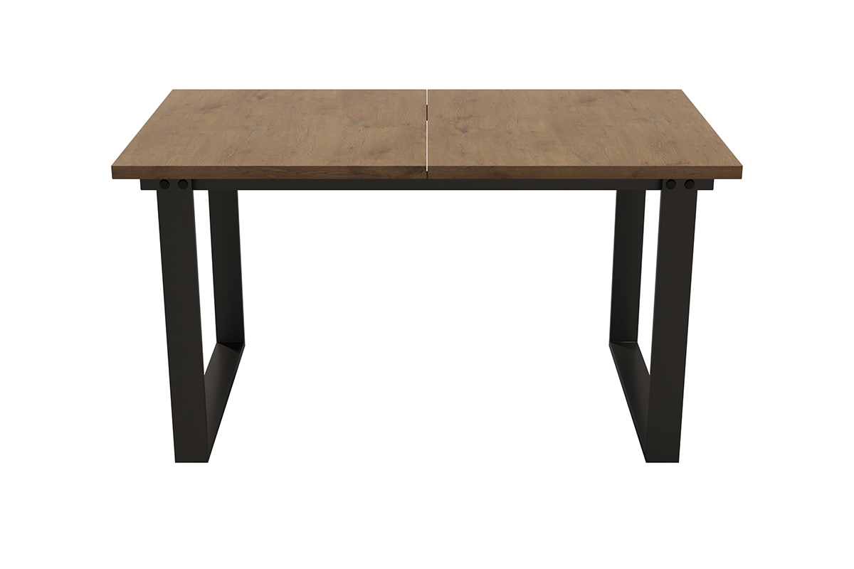 Stół rozkładany do jadalni Temir 140-200 - Dąb Lancelot  stół z metalową podstawą 
