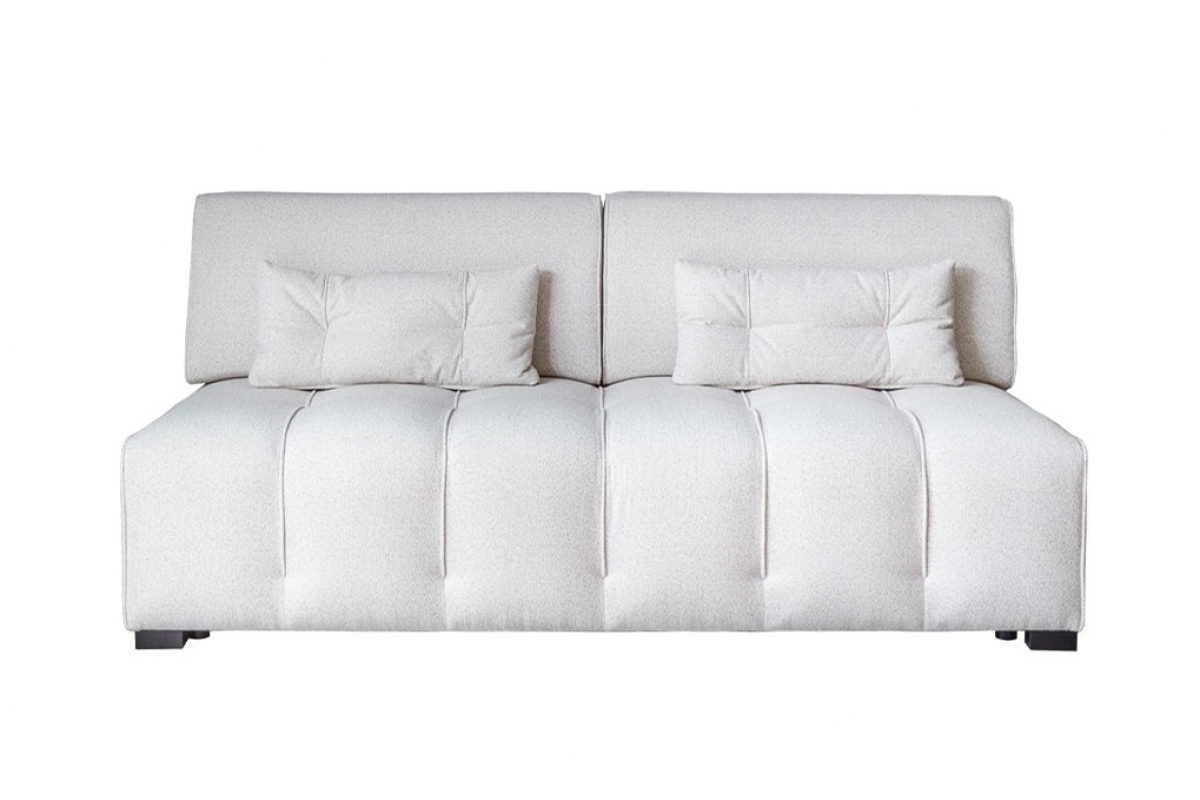 Sofa z funkcją spania Davos jasna sofa z poduszkami 