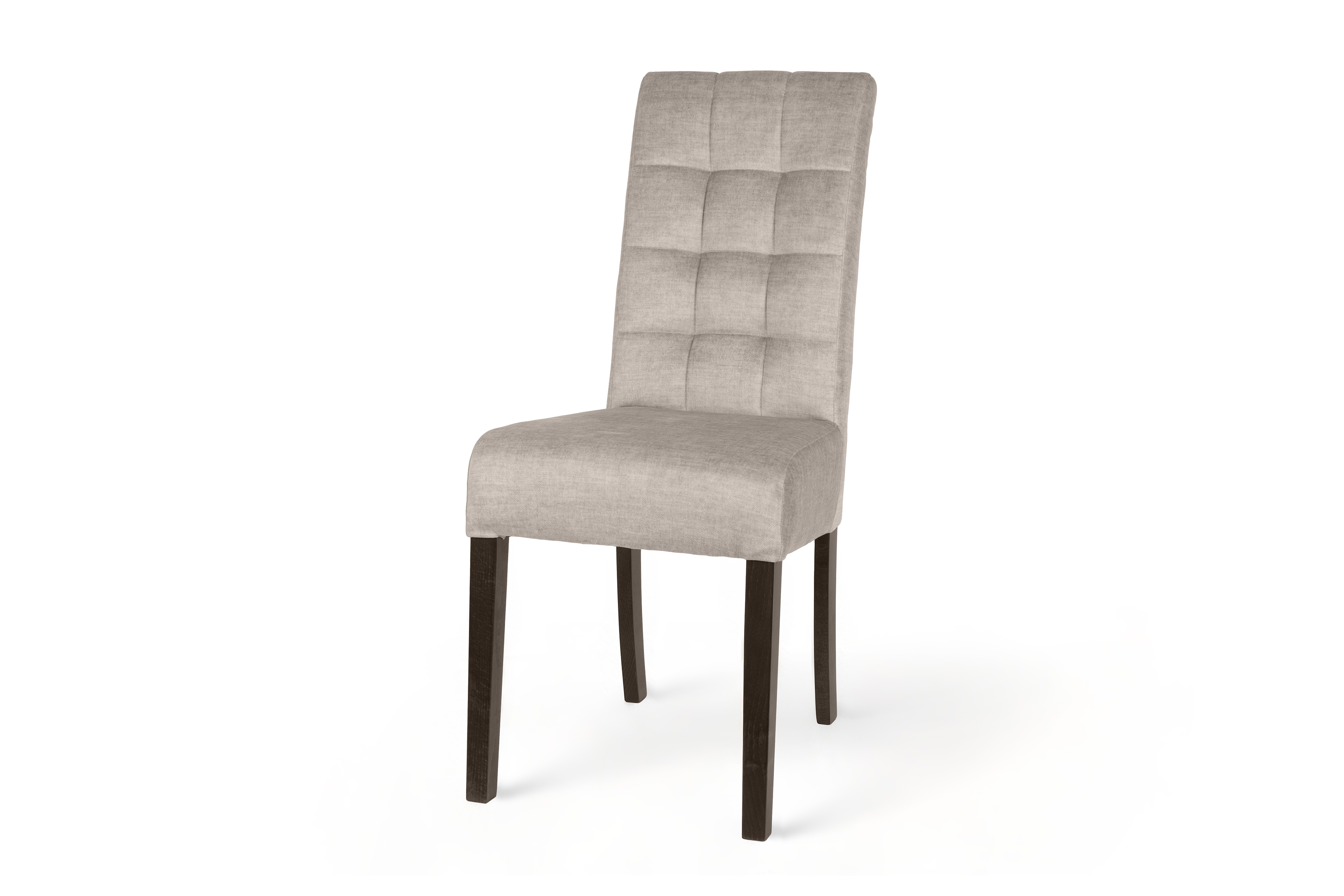 Krzesło tapicerowane Castello 4 z drewnianymi nogami 