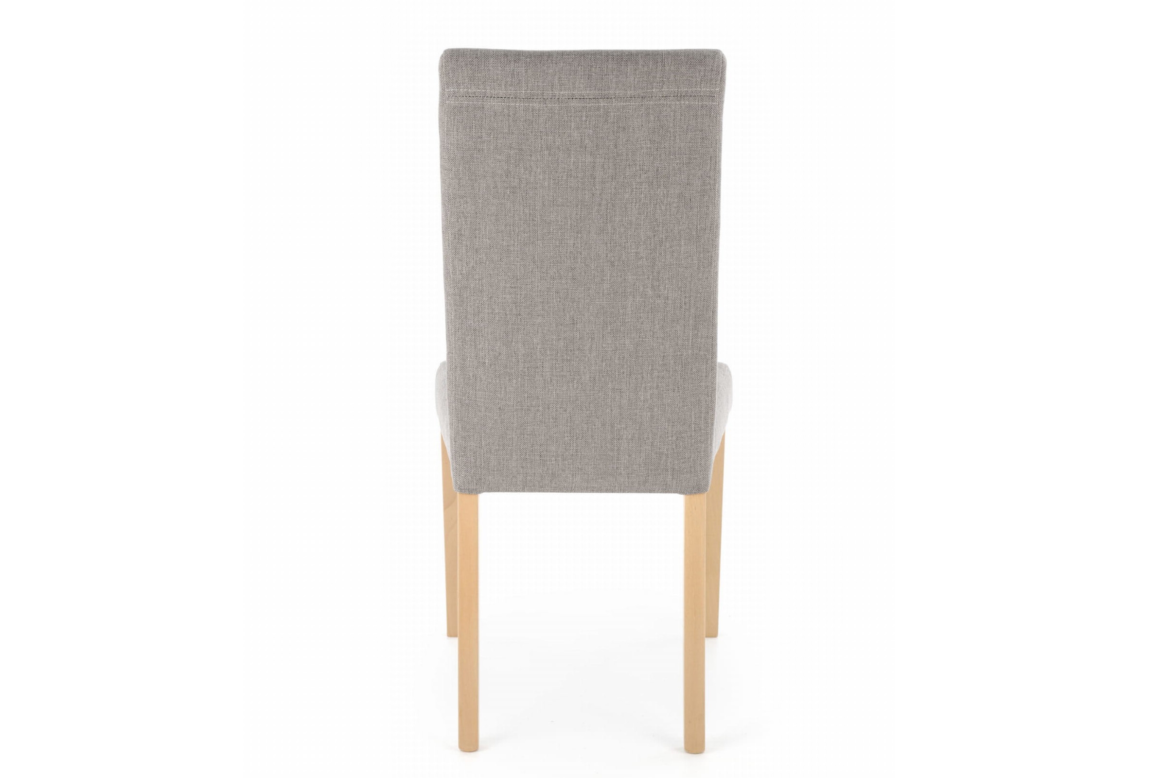 Krzesło tapicerowane Umina z drewnianymi nogami - Inari 26 / ciemny beż / nogi dąb sonoma  