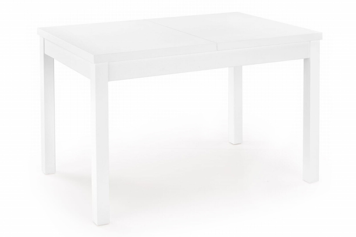 Stół rozkładany Lunasi 160x75 cm - biały 