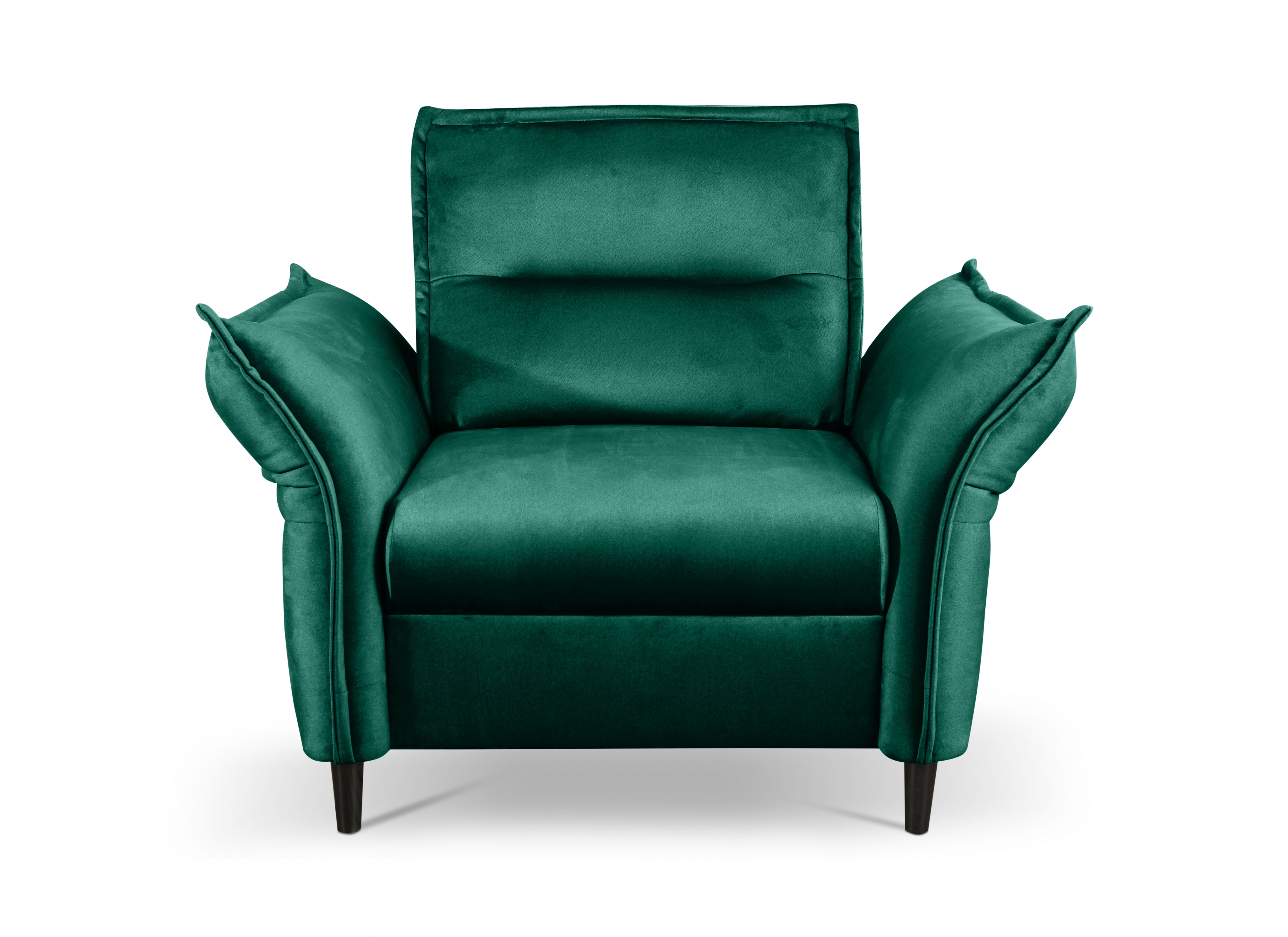 Fotel wypoczynkowy Milaro - zielony welur Element 20 Fotel wypoczynkowy Milaro - zielony welur Element 20
