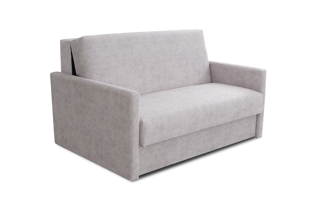 Sofa rozkładana Amerykanka Jolka 120 jasna amerykana w tkaninie łatwoczyszczącej 