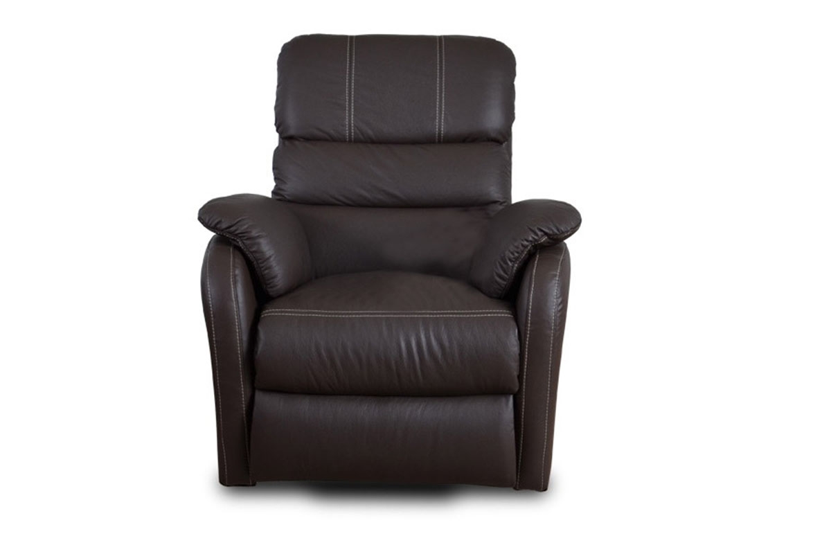 Skórzany fotel wypoczynkowy Amber z funkcją relaks  skorzany fotel obrotowy