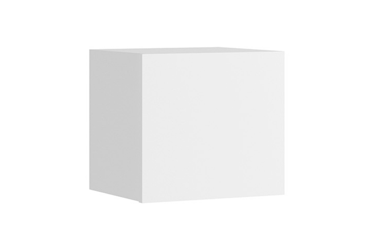 Półka wisząca kwadrat Celeste Biała biała półka kwadratowa