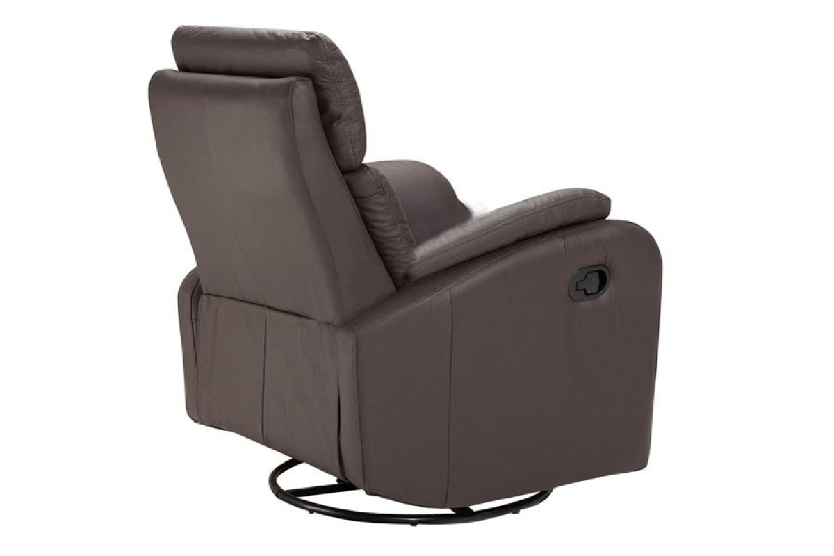 Fotel Amber - Skóra fotel z możliwoścą blokady funkcji relaks