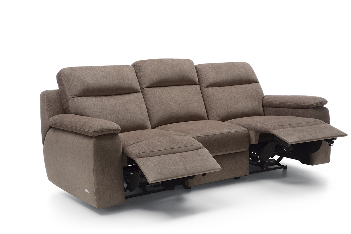 Sofa z elektrycznie rozkładaną funkcją relaks Libretto 3RF sofa z funkcją relaks 