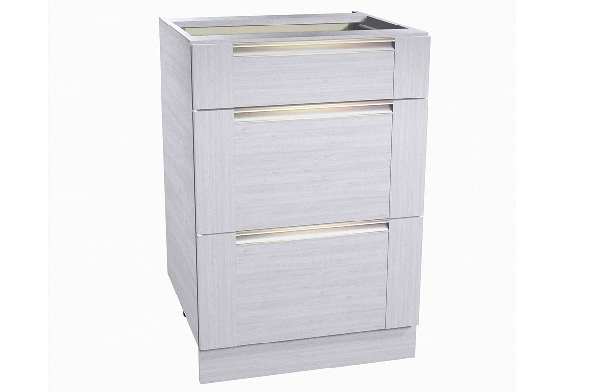 OLIVIA SOFT DS55/3 - szafka dolna z szufladami Metalbox szafka dolna z szufladami Metalbox 