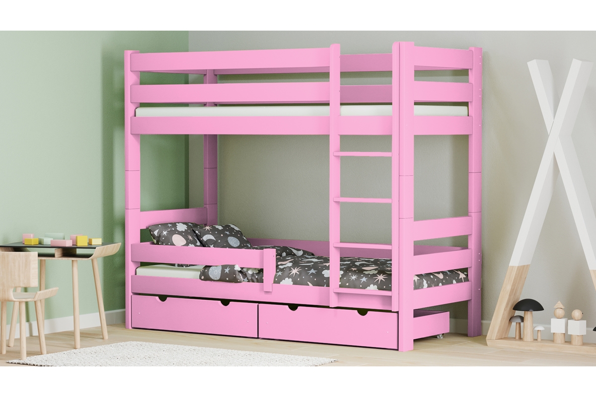 Łóżko dziecięce piętrowe Ala II   łóżko dla dziewczynek