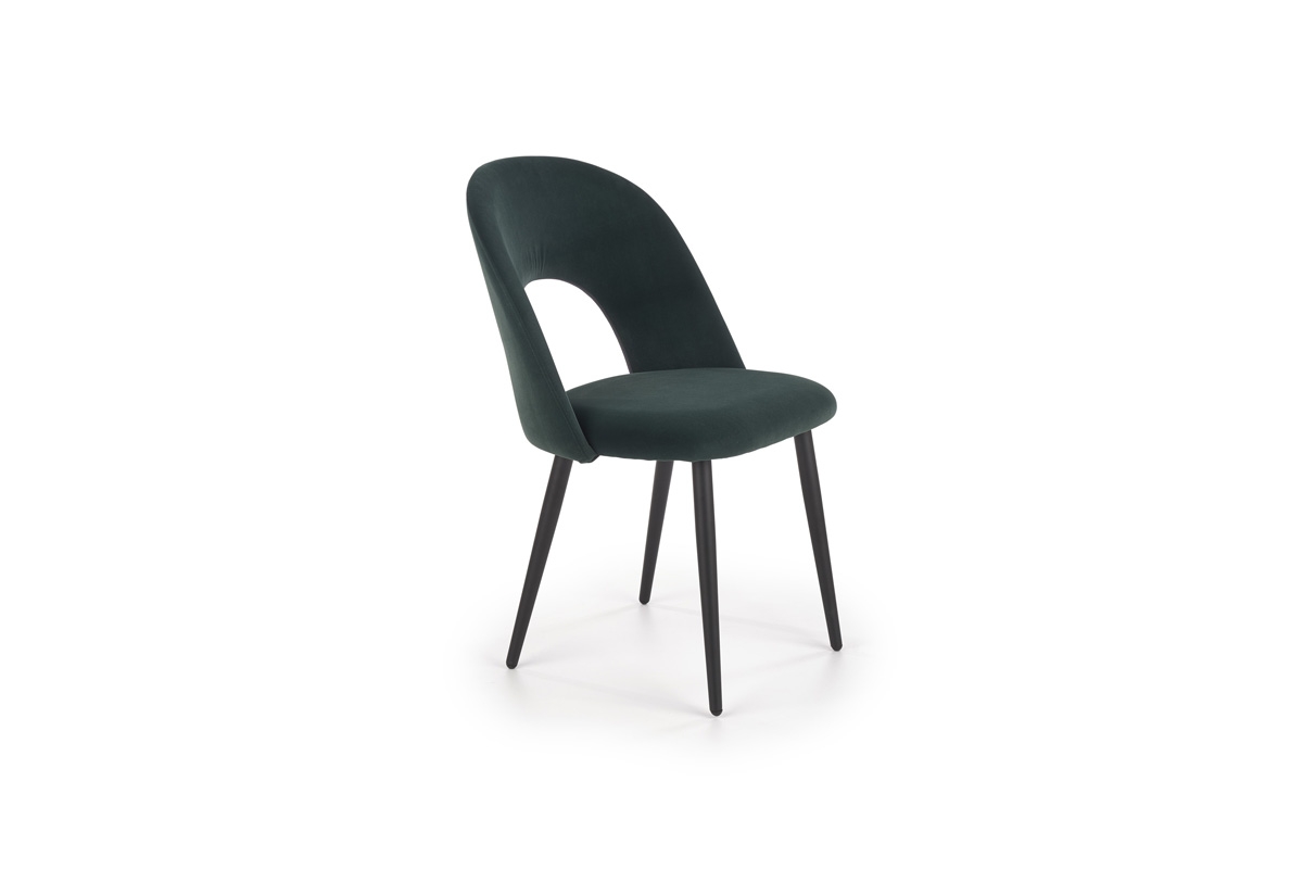 K384 krzesło ciemny zielony / czarny K384 krzesło ciemny zielony / czarny