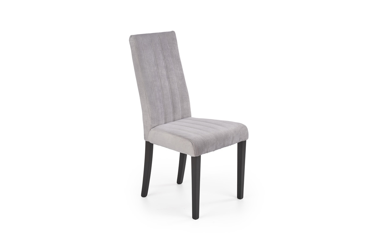 DIEGO 2 krzesło czarny / tap. velvet pikowany Pasy - MONOLITH 85 (jasny popiel) DIEGO 2 krzesło czarny / tap. velvet pikowany Pasy - MONOLITH 85 (jasny popiel)
