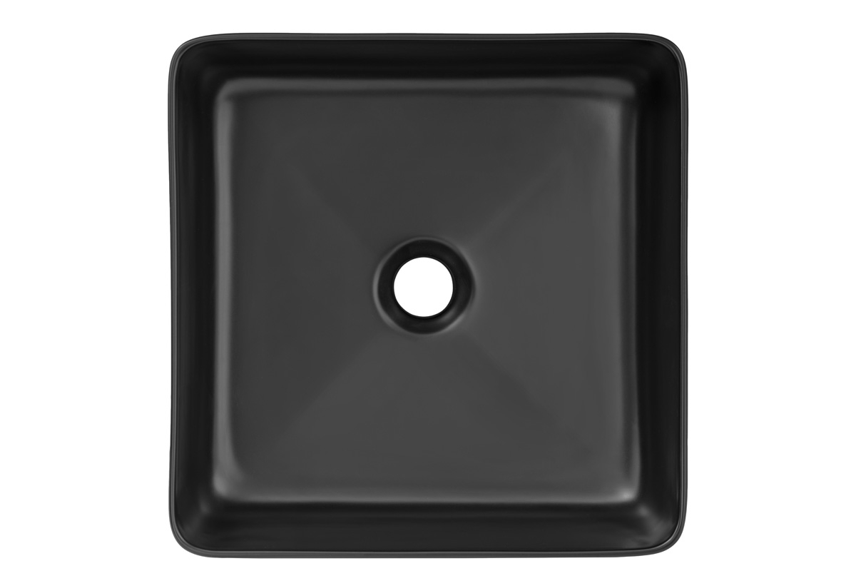 Umywalka nablatowa SLIM 40 Czarny mat umywalka nablatowa w kolorze czarny mat