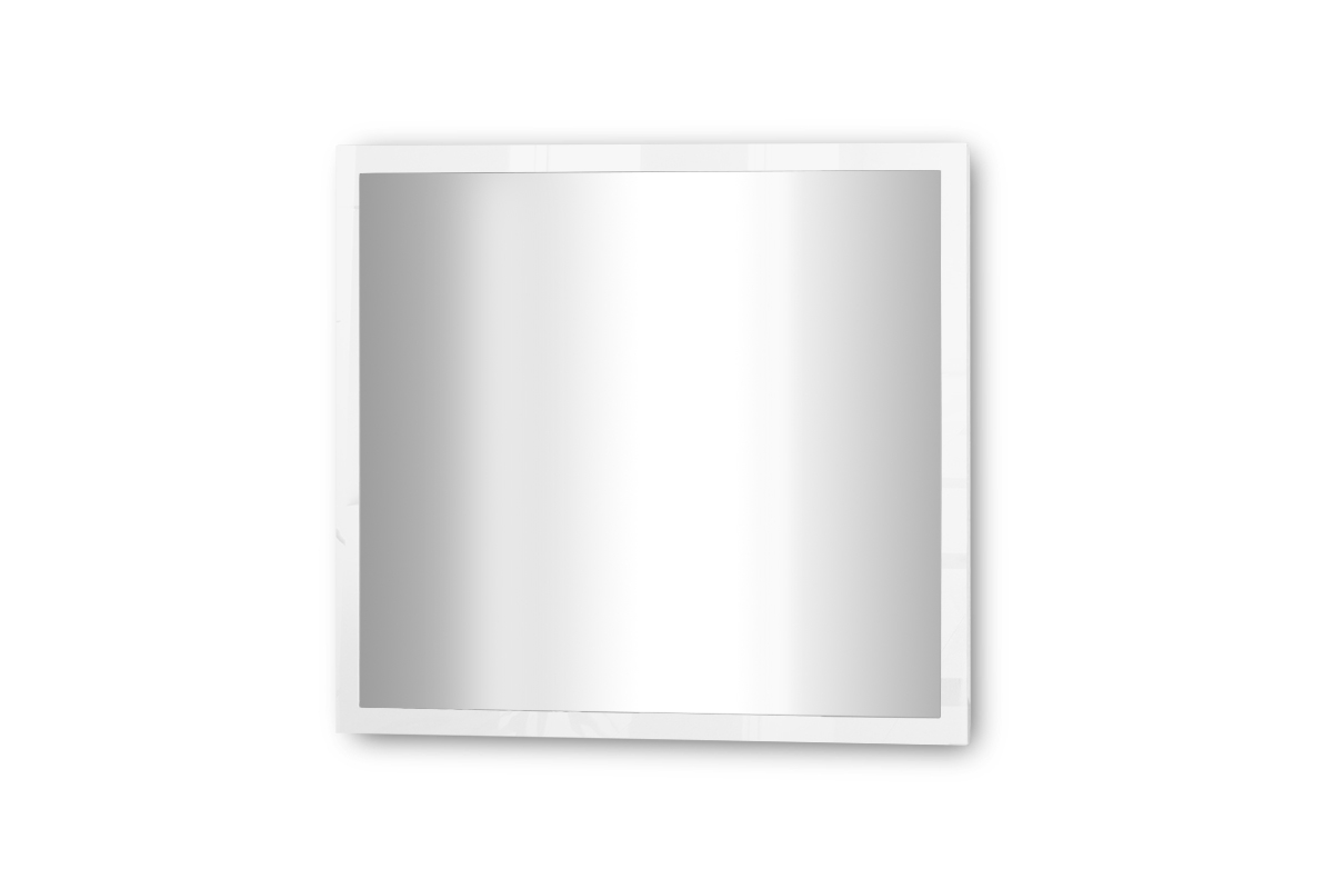 Nowoczesne lustro do przedpokoju Elif 8 Biały wysoki połysk lustro biały połysk 
