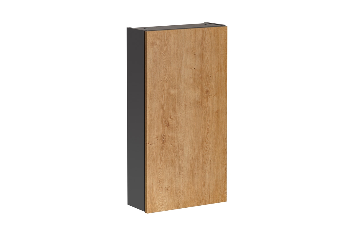 Szafka wisząca górna Monako Grey Oak 830 - Diamentowy szary/Dąb Hamilton szafka wisząca łazienkowa 