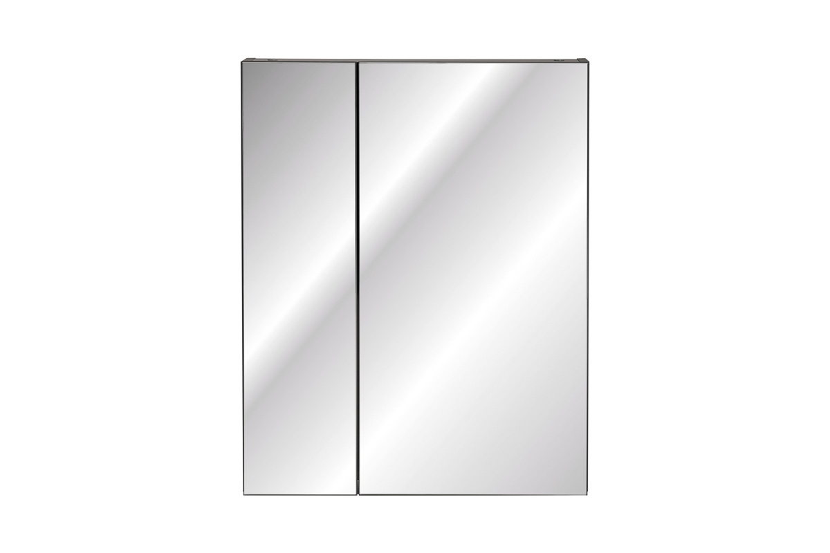 Szafka wisząca lustrzana Monako Grey 840 - Diamentowy szary  szafka łazienkowa comad 