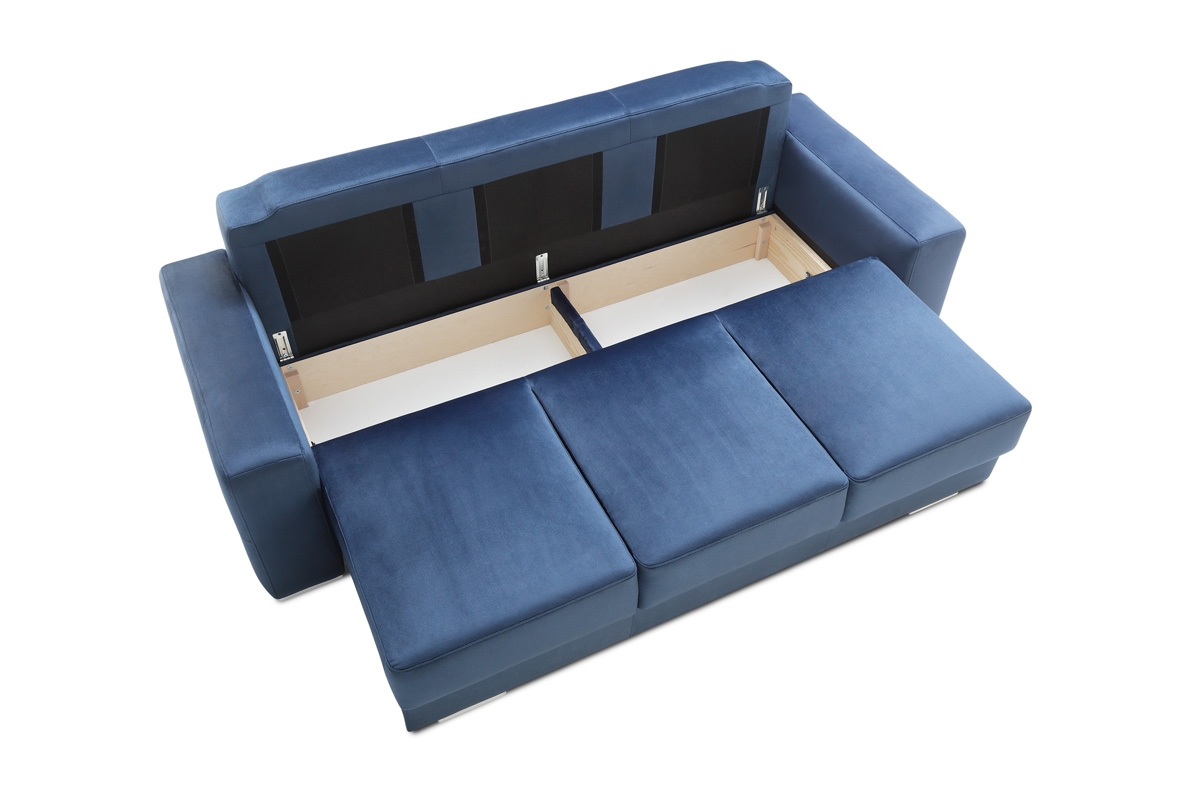Sofa z funkcją spania Aksel - Tkanina  sofa z pojemnikiem