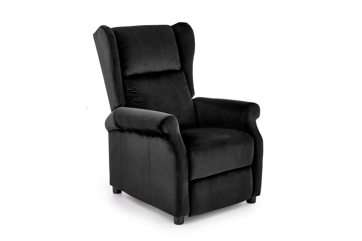 AGUSTIN 2 fotel wypoczynkowy czarny AGUSTIN 2 fotel wypoczynkowy czarny