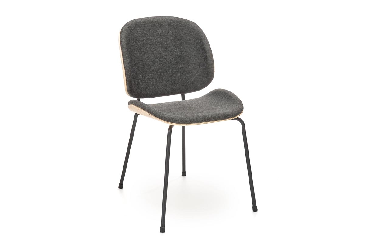 K467 krzesło dąb naturalny / tap: ciemny popiel K467 krzesło dąb naturalny / tap: ciemny popiel