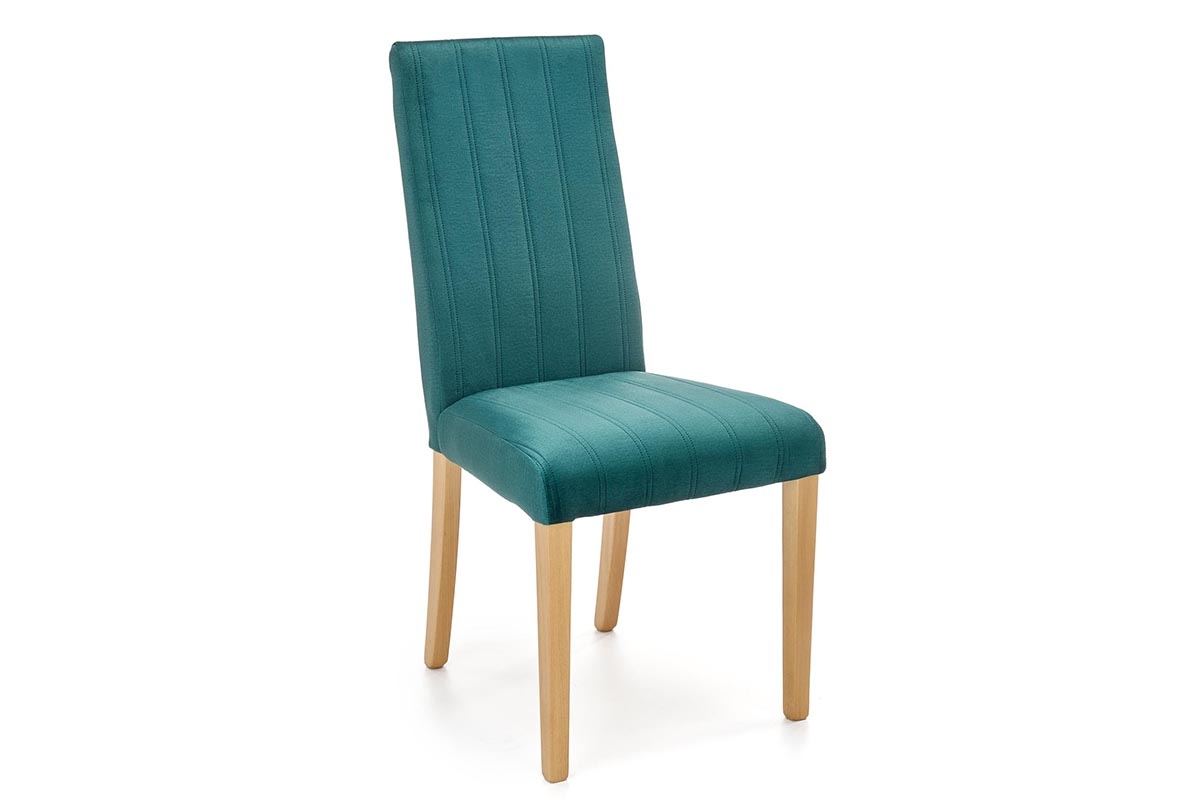 DIEGO 3 krzesło dąb miodowy / tap. velvet pikowany Pasy - MONOLITH 37 (ciemny zielony) DIEGO 3 krzesło dąb miodowy / tap. velvet pikowany Pasy - MONOLITH 37 (ciemny zielony)