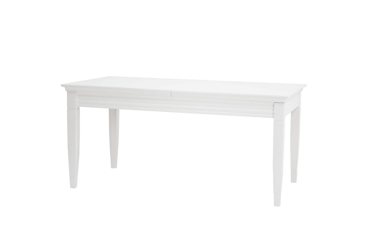 Stół rozkładany Desentio - biel alpejska mat  stół Desentio