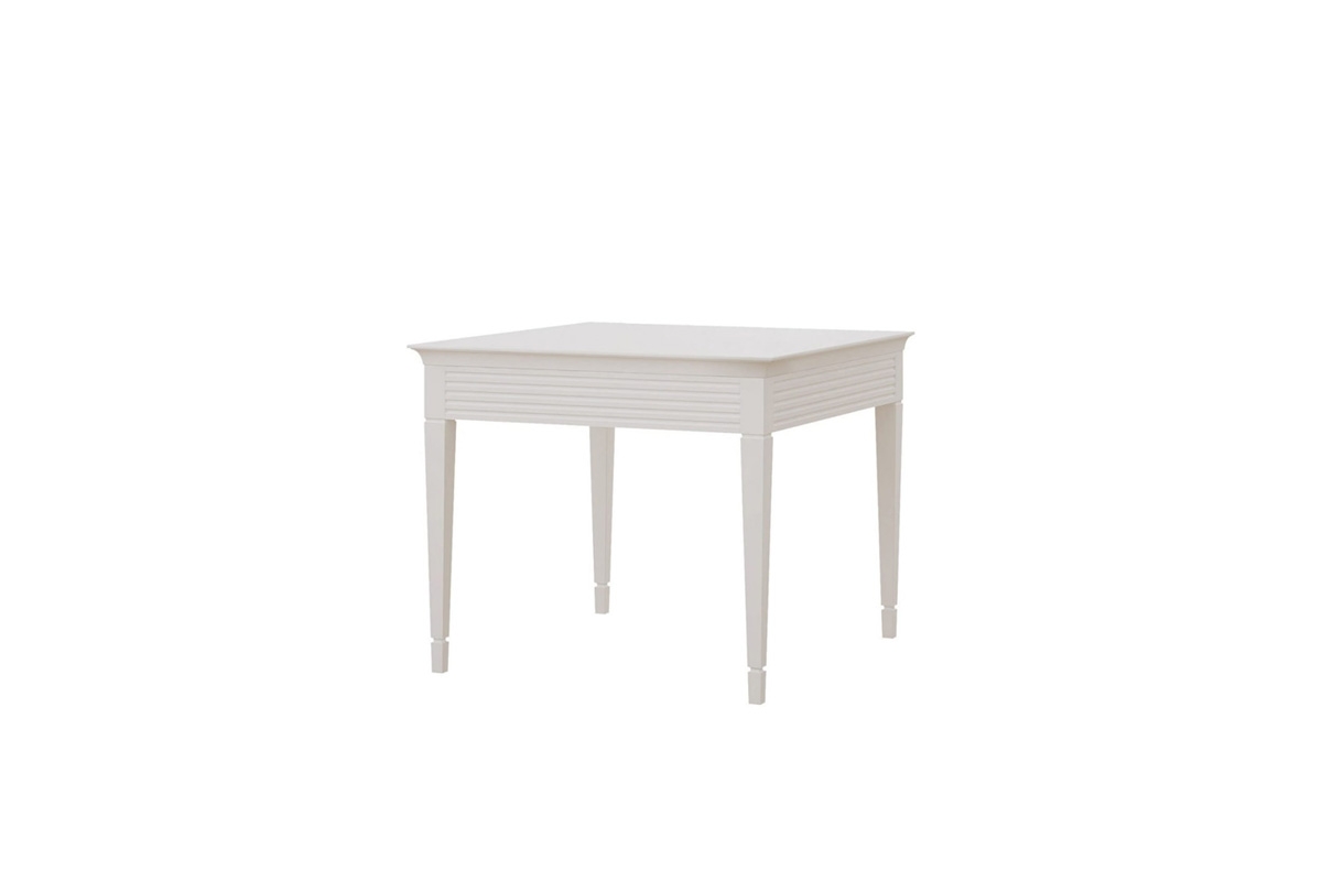 Stolik kawowy Desentio 65 cm - biel alpejska mat  stolik do salonu Desentio