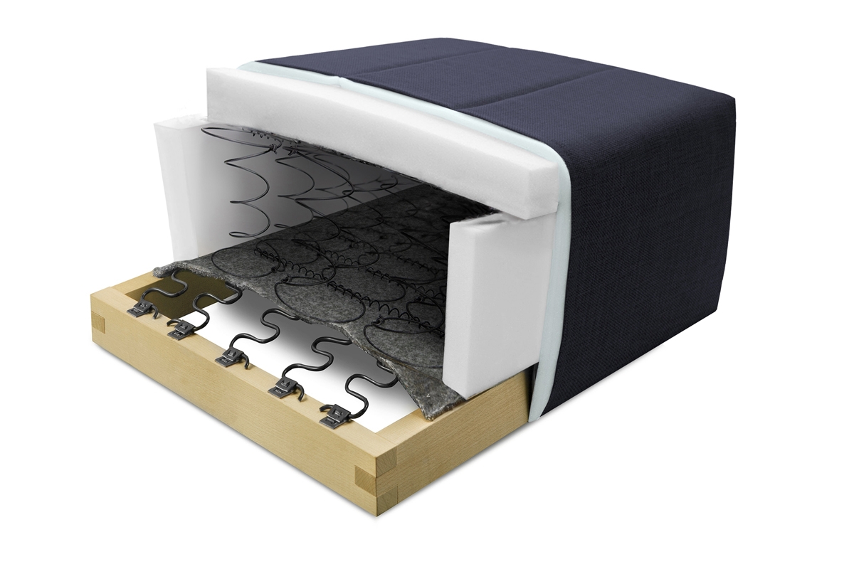 Fotel wypoczynkowy Basic - Skóra wkład tapicerski 