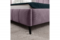 Łóżko sypialniane z pojemnikiem i materacem Riva 180x200 - Bestseller 2021  łóżko z wysokimi nóżkami 