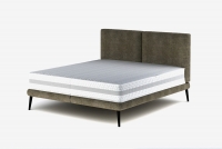 Łóżko sypialniane z materacem Selene 160x200 - Bestseller 2021  łóżko z wysokimi nóżkami 