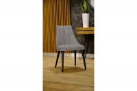 Krzesło drewniane Valerii z tapicerowanym siedziskiem krzesło do jadalni