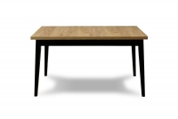 Stół rozkładany 120-160x80 cm Paris na drewnianych nogach Stół rozkładany 120-160 Paris na drewnianych nogach - funkcjonalny stół