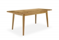 Stół rozkładany 160-200x90 cm Paris na drewnianych nogach - dąb lancelot stół lancelot do salonu