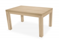 Stół w drewnianej okleinie rozkładany 140-340x90 cm Kalabria na drewnianych nogach - buk Stół w drewnianej okleinie rozkładany 140-340x90 cm Kalabria na drewnianych nogach - buk