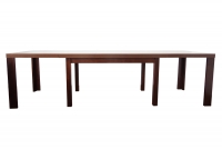Stół w drewnianej okleinie rozkładany 140-340x90 cm Kalabria na drewnianych nogach - dąb Stół w drewnianej okleinie rozkładany 140-340 cm Kalabria na drewnianych nogach - dąb - stół rozkladany do salonu