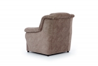 Fotel wypoczynkowy Belluno - brązowy Preston 24 Fotel wypoczynkowy Belluno - zdjęcie podglądowe 
