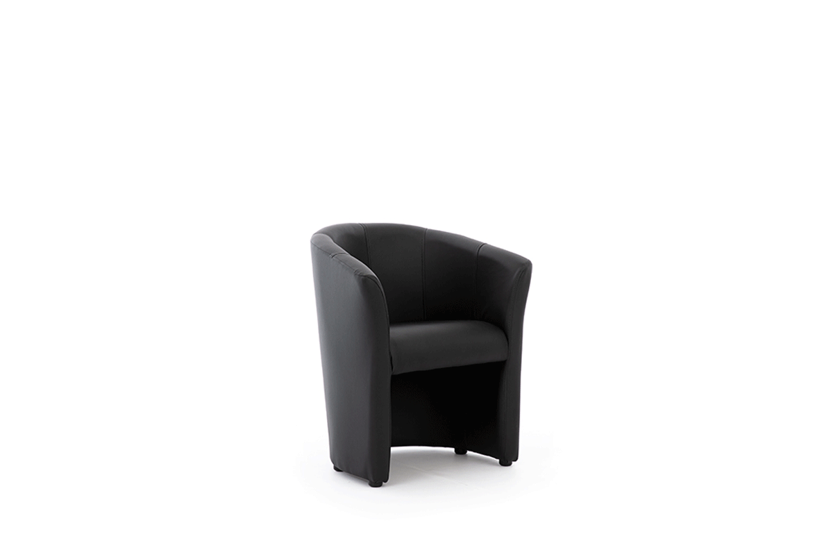 Tapicerowany fotel kubełkowy Noobis - brązowa plecionka Magma 4 Cappuccino  Fotel tapicerowany Noobis 