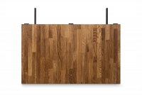 Dodatkowy blat drewniany do stołu Loft Rozalio przedłużenie 2 szt. 60x80 - dąb ciemny Dodatkowy blat drewniany do stołu Loft Rozalio przedłużenie 2 szt. 60x80 - dąb ciemny