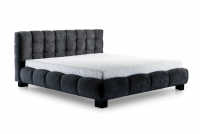 Łóżko tapicerowane do sypialni 160x200 Belly Łóżko tapicerowane do sypialni 160x200 Belly - Materiał Aurora 2490