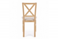 Krzesło drewniane Tucara z tapicerowanym siedziskiem Krzesło drewniane Tucara z tapicerowanym siedziskiem