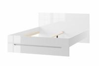 Łóżko sypialniane Alwa 35 - 180x200 cm - biały połysk Łóżko sypialniane Alwa 35 - 180x200 cm - biały połysk