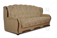 Komplet wypoczynkowy Fryderyk - wersalka, dwa fotele i pufa  Wersalka o eleganckiej formie
