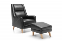 Fotel z podnóżkiem Fiord fotel etap sofa