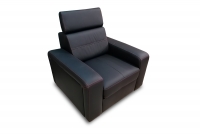 Fotel z elektryczną funkcją relaks Basic RE - tkanina fotel relaks