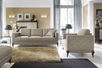 Sofa z funkcją spania Laviano 3F zestaw mebli skóra