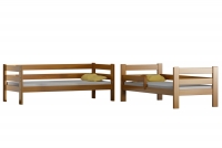 Łóżko dziecięce piętrowe trzyosobowe Ala III  łóżko z możliwością rozłożenia