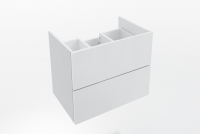 Combo 13 - biały/MDF biały połysk - Wyprzedaż szafka z szufladami