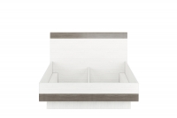 Łóżko Blanco 35 - 160x200 - sosna śnieżna / new grey Łóżko Blanco 34 - wnętrze 4